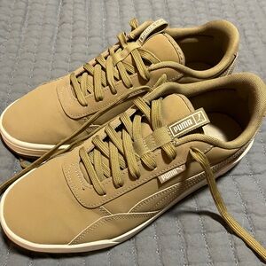 Tan Puma Sneakers